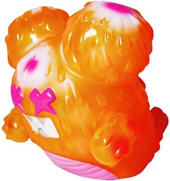 Demon Seed - Clear Orange figure by Buff Monster, produced by Intheyellow. Front view.