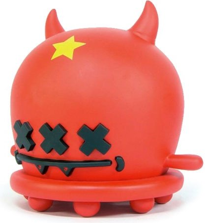 Buff Monster - China Star figure by Buff Monster, produced by Mindstyle. Front view.