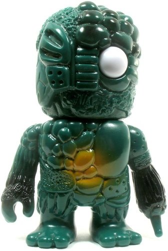 Mini Mutant Chaos - TMNT Tribute figure by Mori Katsura, produced by Realxhead. Front view.