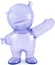 Metallic Mist Mummy Boy - Unpainted Clear Purple