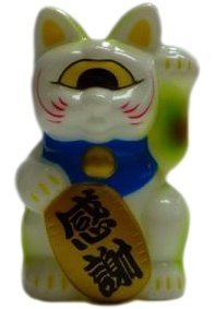 Fortune Cat Baby (フォーチュンキャットベビー) figure by Mori Katsura, produced by Realxhead. Front view.