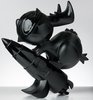 Bellicose Bunny Lifesize - Black