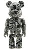 Bape Play Be@rbrick S2 - Light Grey Camo