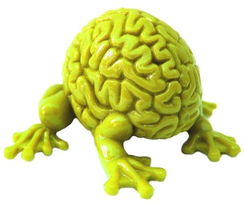 Jumping Brain figure by Emilio Garcia, produced by Toy2R. Front view.