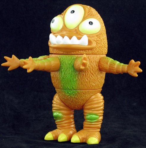 Spikewad - Satsuma Edition figure by Jeff Lamm, produced by Unbox Industries. Front view.