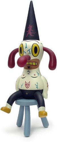 Ditch figure by Gary Baseman, produced by Critterbox. Front view.