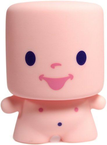 Smell me Marshall - Strawberry scent figure by 64 Colors, produced by Squibbles Ink & Rotofugi. Front view.