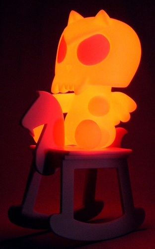Orange Glow Baby Devil Toyer Qee
