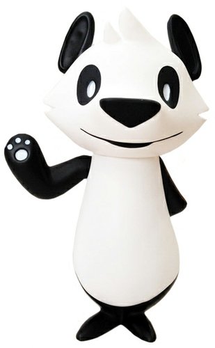Awesome Bear - Panda, Designer Con 2013 figure by Philip Lumbang. Front view.
