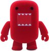 Red Flocked Domo Qee