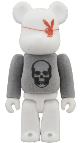 PLAYBOY x lucien pellat-finet Be@rbrick 100% figure, produced by Medicom Toy. Front view.