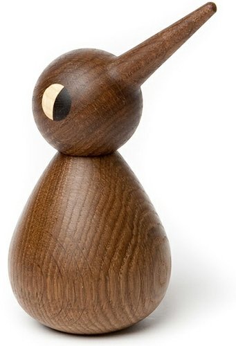 BIRD figure by Kristian Vedel , produced by Architectmade . Front view.