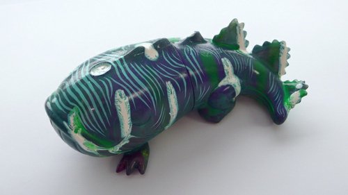 Sleeping Killer 58 figure by Bwana Spoons, produced by Gargamel. Front view.