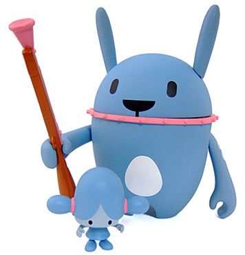 Ned Zed - Colette figure by Rolito, produced by Toy2R. Front view.