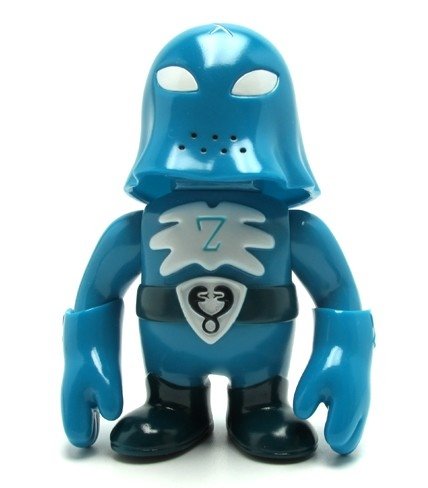 Hood Zombie - SDCC 10 figure by Brian Flynn, produced by Super7. Front view.
