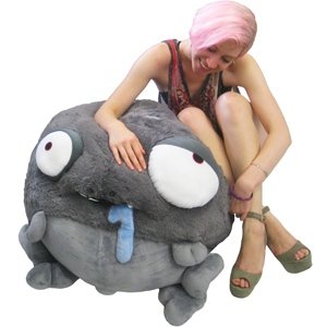 Massive Worrible figure by Andrew Bell, produced by Squishable Inc.. Front view.