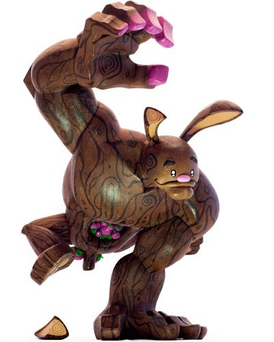 Christopher the Cursed Rabbit figure by Bash Projects. Front view.