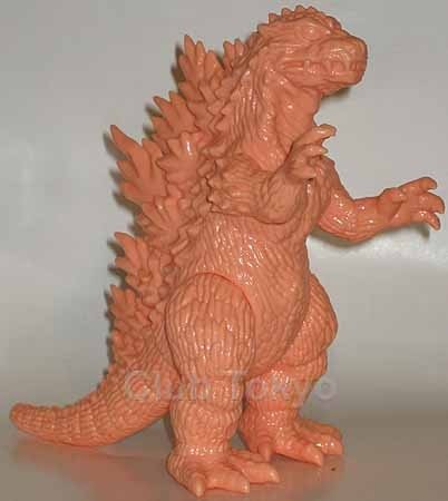 Godzilla 1999 (Mire-Goji) Godzilla Figure Set Unpainted Beige figure by Yuji Nishimura, produced by M1Go. Front view.