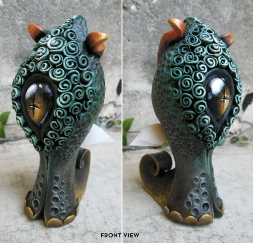 Kinzig: Celadon No. 1 figure by Jason Limon. Front view.
