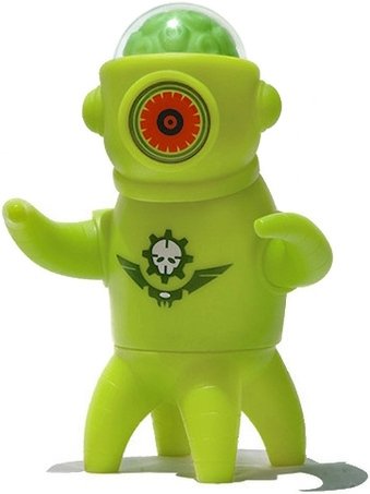 Spore Trooper figure by Alimaña Toys, produced by Alimaña Toys. Front view.