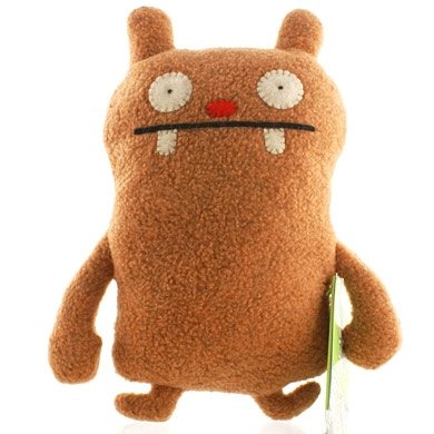 Jeero - Little, Brown figure by David Horvath X Sun-Min Kim, produced by Pretty Ugly Llc.. Front view.