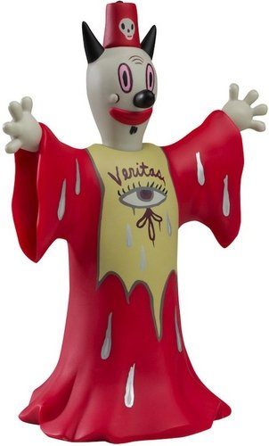 High Priest of Toby figure by Gary Baseman, produced by Kidrobot. Front view.