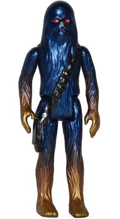 Kaijubacca figure by Stephen Benzel, produced by Kenner. Front view.
