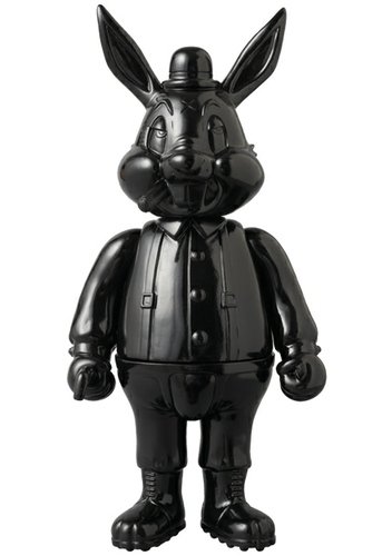 A Clockwork Carrot - Hell Black figure by Frank Kozik, produced by Blackbook Toy. Front view.