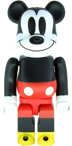 Mickey Mouse Classic - Secret Animal Be@rbrick Series 17 figure by Disney, produced by Medicom Toy. Front view.