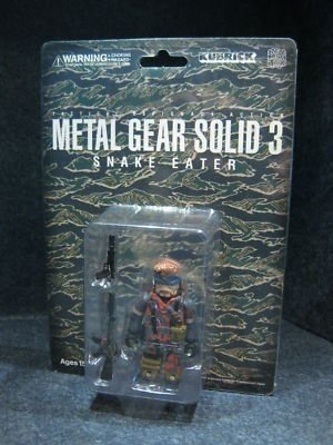 Naked Snake (Squares) figure, produced by Medicom Toy. Front view.