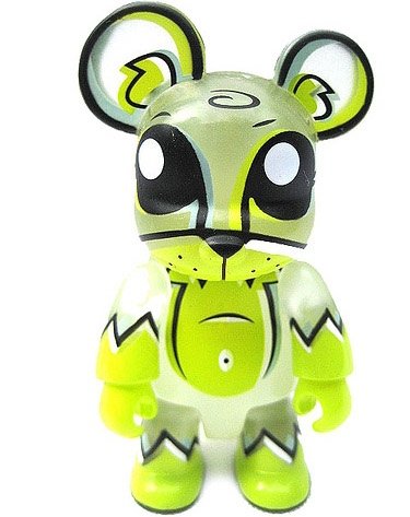 Toxic Swamp figure by Joe Ledbetter, produced by Toy2R. Front view.