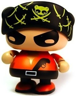 Pirate Orange  figure by Red Magic, produced by Red Magic. Front view.