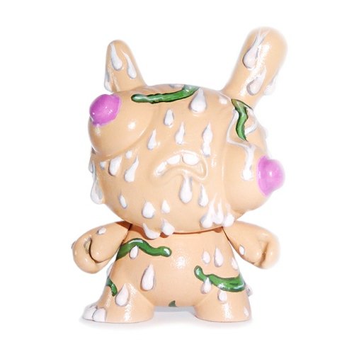 BoobZuu figure by Zukaty, produced by Kidrobot. Front view.
