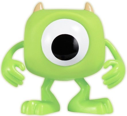 Mike Wazowski - SDCC 2011 figure by Disney, produced by Funko. Front view.