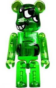 Eprose Be@rbrick 100% figure by Eprose, produced by Medicom Toy. Front view.