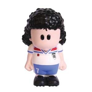 King Kev figure, produced by Oddco Ltd. Front view.