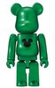 Green Metallic Be@rbrick