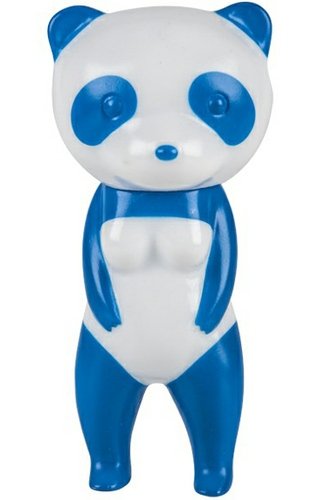 Pandamic - Blue figure by Sunguts, produced by Sunguts. Front view.