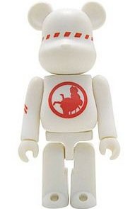 Futura - Secret Artist Be@rbrick Series 5 figure by Futura, produced by Medicom Toy. Front view.