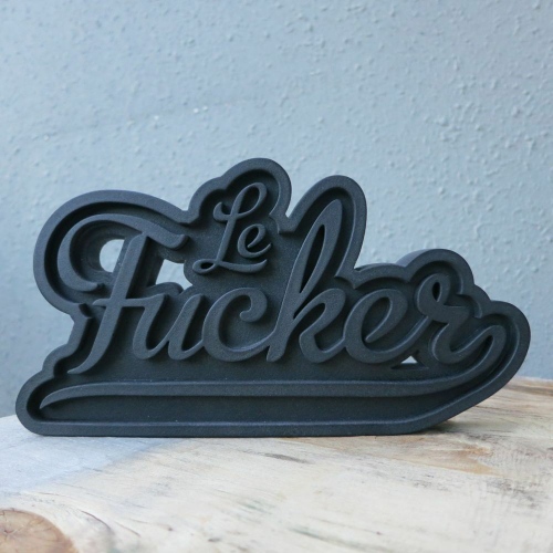 LeFucker Tag - Matt Black