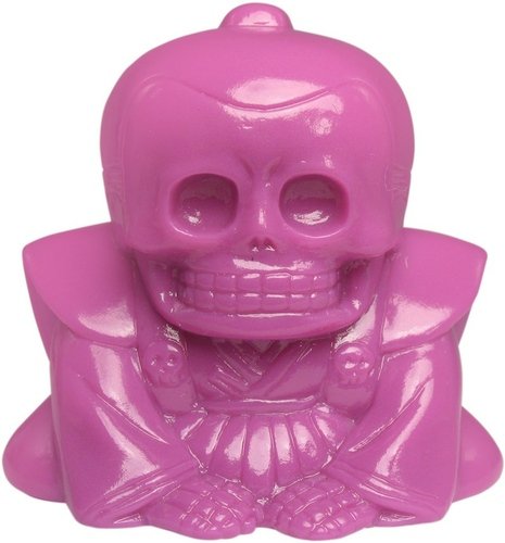 Honesuke (リアルヘッド 骨助) - Purple Unpainted figure by Realxhead X Skull Toys, produced by Realxhead. Front view.