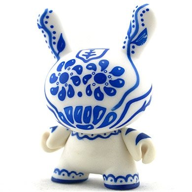 Talavera figure by Artemio, produced by Kidrobot. Front view.