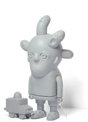 Patient No6 with Medical toycar figure by Patient No.6. Front view.