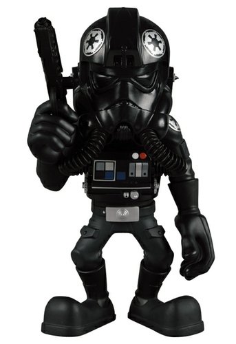 TIE Fighter Pilot - VCD No.65  figure by H8Graphix, produced by Medicom Toy. Front view.