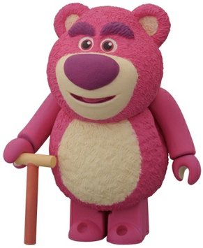 Lots-O-Huggin Bear figure by Pixar, produced by Medicom Toy. Front view.