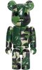 Bape Play Be@rbrick 100% S3 - Green