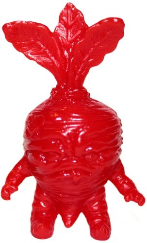 All American Deadbeet figure by Scott Tolleson, produced by October Toys. Front view.