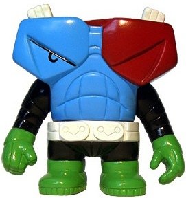 Real x Nibbler - Action figure by Onell Design X The Tarantulas, produced by Realxhead. Front view.