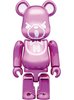 Hysteric Bear Be@rbrick 100% - Metallic Pink