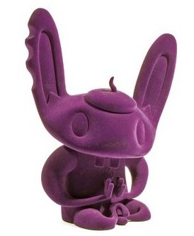 Bunniguru figure by Nathan Jurevicius, produced by Flying Cat. Front view.